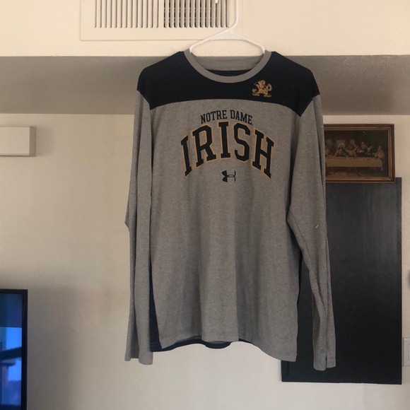 Under armour Notre Dame Large long sleeve - Picture 1 of 5